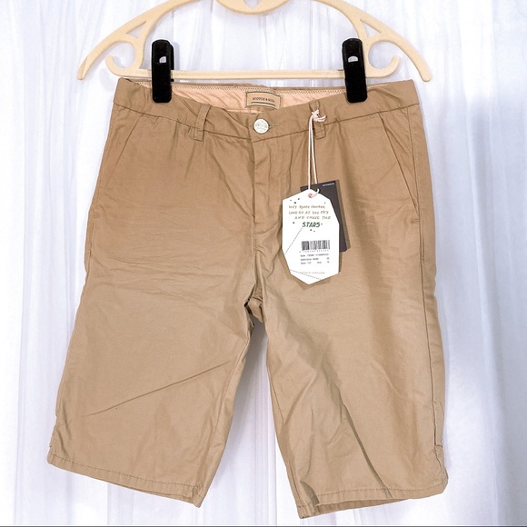 Scotch & Soda Other - SCOTCH&SODA Beige Gradient Dip Dye Shorts 27"